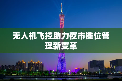 无人机飞控助力夜市摊位管理新变革