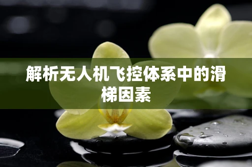 解析无人机飞控体系中的滑梯因素