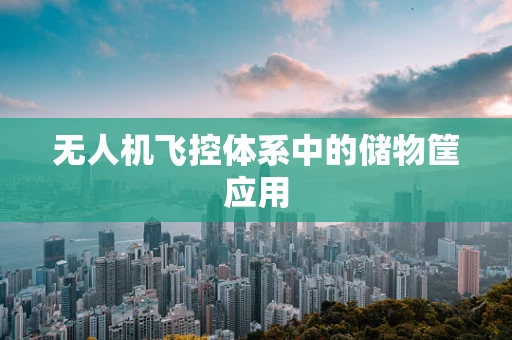 无人机飞控体系中的储物筐应用