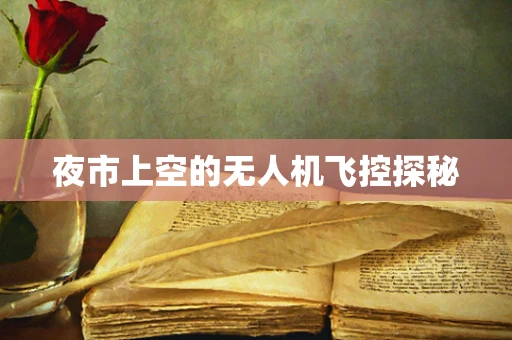 夜市上空的无人机飞控探秘