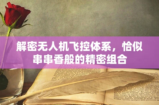 解密无人机飞控体系，恰似串串香般的精密组合