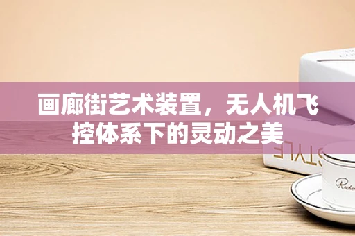 画廊街艺术装置，无人机飞控体系下的灵动之美