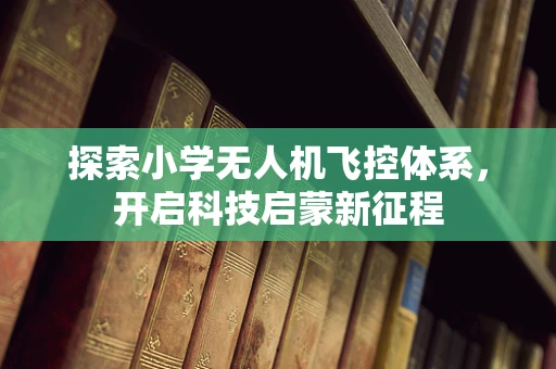探索小学无人机飞控体系，开启科技启蒙新征程