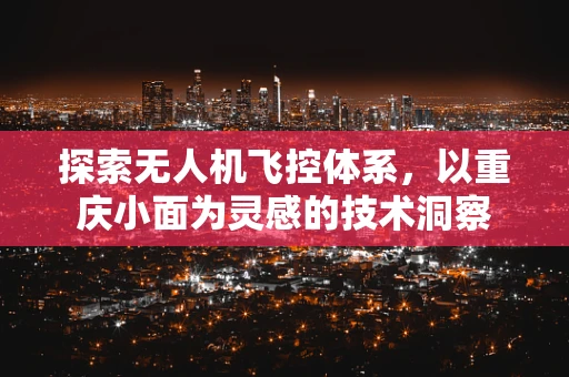 探索无人机飞控体系，以重庆小面为灵感的技术洞察