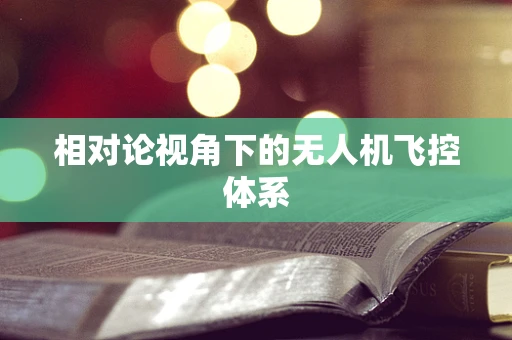 相对论视角下的无人机飞控体系