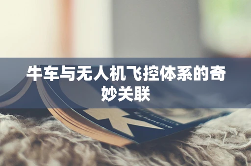 牛车与无人机飞控体系的奇妙关联