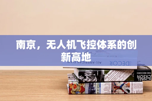 南京，无人机飞控体系的创新高地