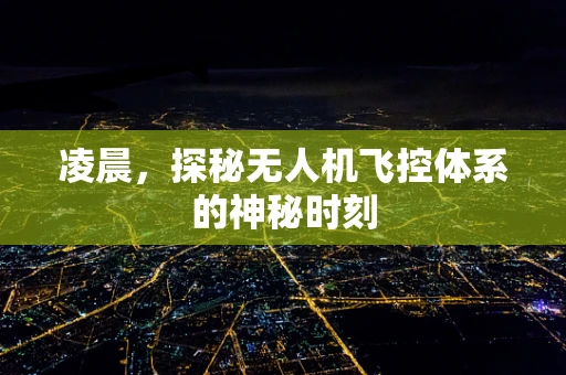 凌晨，探秘无人机飞控体系的神秘时刻