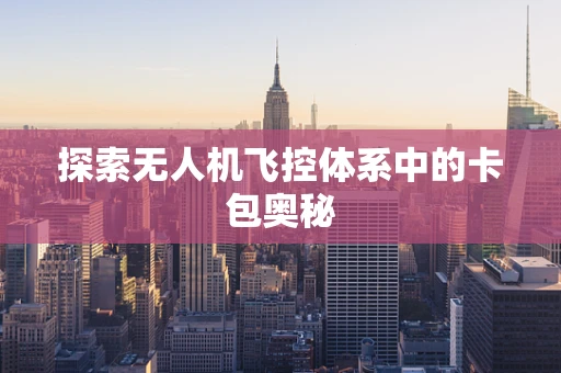 探索无人机飞控体系中的卡包奥秘