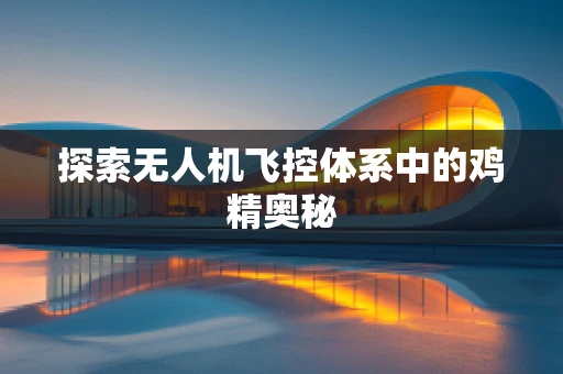 探索无人机飞控体系中的鸡精奥秘