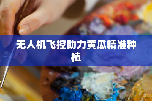 无人机飞控助力黄瓜精准种植