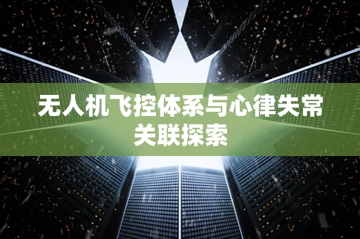 无人机飞控体系与心律失常关联探索
