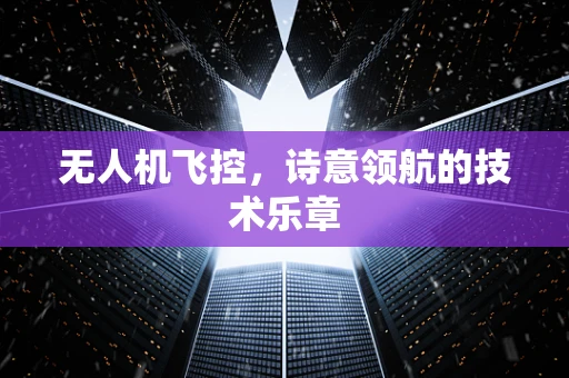无人机飞控，诗意领航的技术乐章