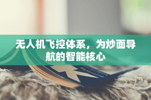 无人机飞控体系，为炒面导航的智能核心