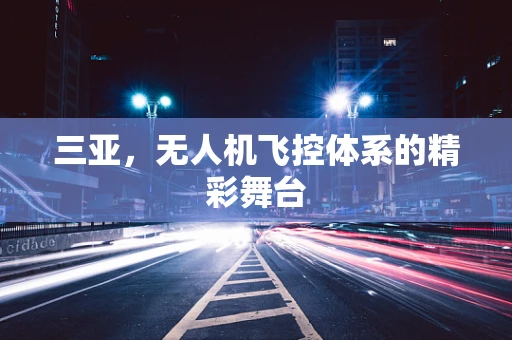 三亚，无人机飞控体系的精彩舞台