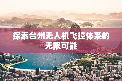 探索台州无人机飞控体系的无限可能
