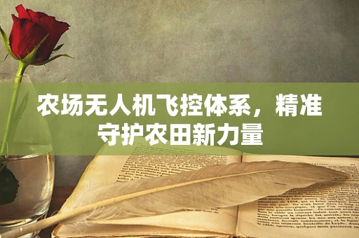 农场无人机飞控体系，精准守护农田新力量