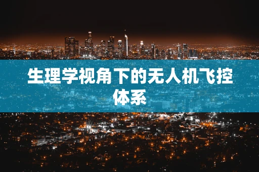 生理学视角下的无人机飞控体系