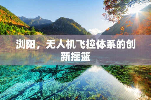 浏阳，无人机飞控体系的创新摇篮