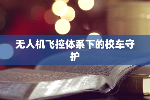 无人机飞控体系下的校车守护