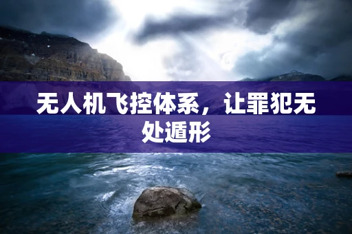 无人机飞控体系，让罪犯无处遁形