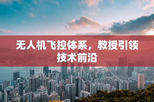 无人机飞控体系，教授引领技术前沿