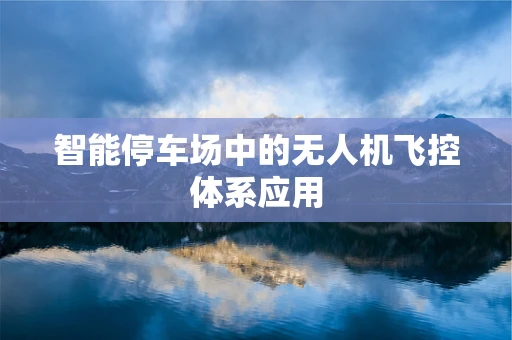 智能停车场中的无人机飞控体系应用