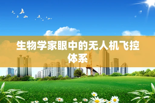 生物学家眼中的无人机飞控体系