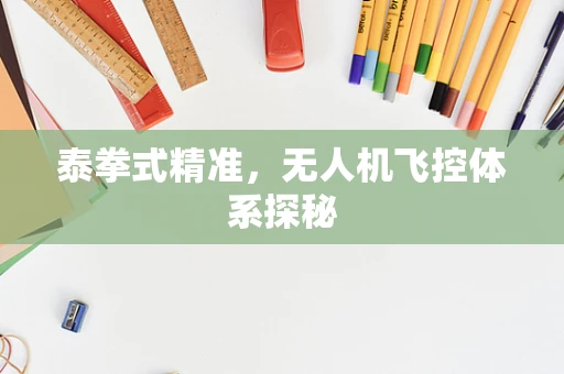 泰拳式精准，无人机飞控体系探秘