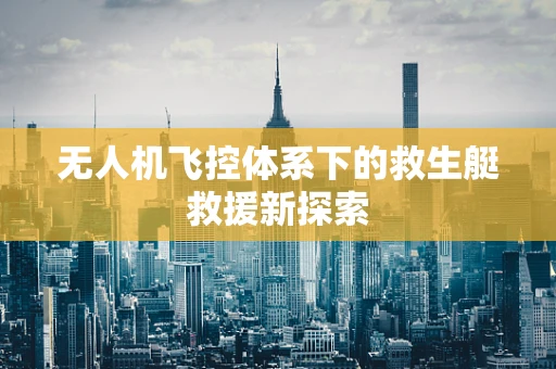无人机飞控体系下的救生艇救援新探索