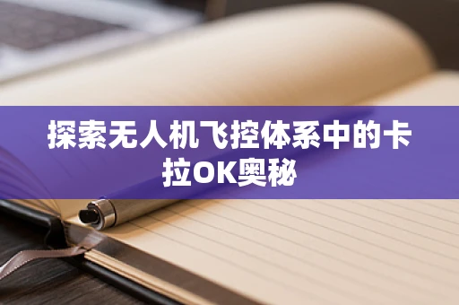 探索无人机飞控体系中的卡拉OK奥秘