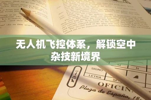 无人机飞控体系，解锁空中杂技新境界