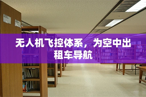 无人机飞控体系，为空中出租车导航