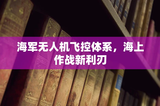 海军无人机飞控体系，海上作战新利刃