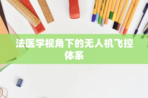 法医学视角下的无人机飞控体系