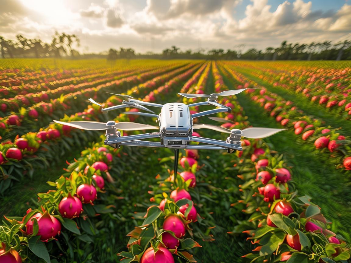 火龙果种植中的无人机飞控体系助力