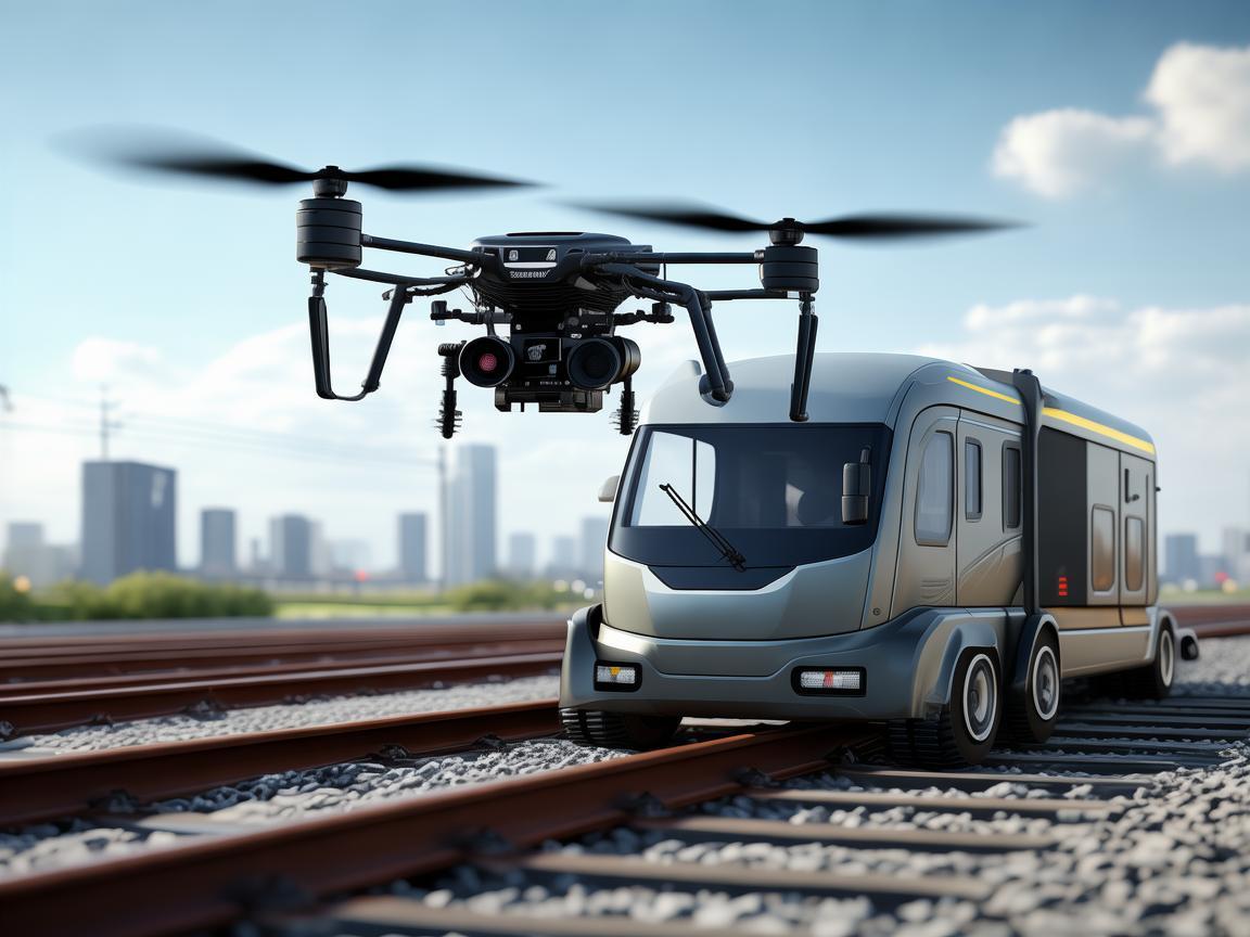 无人机飞控体系助力接触网检测车升级