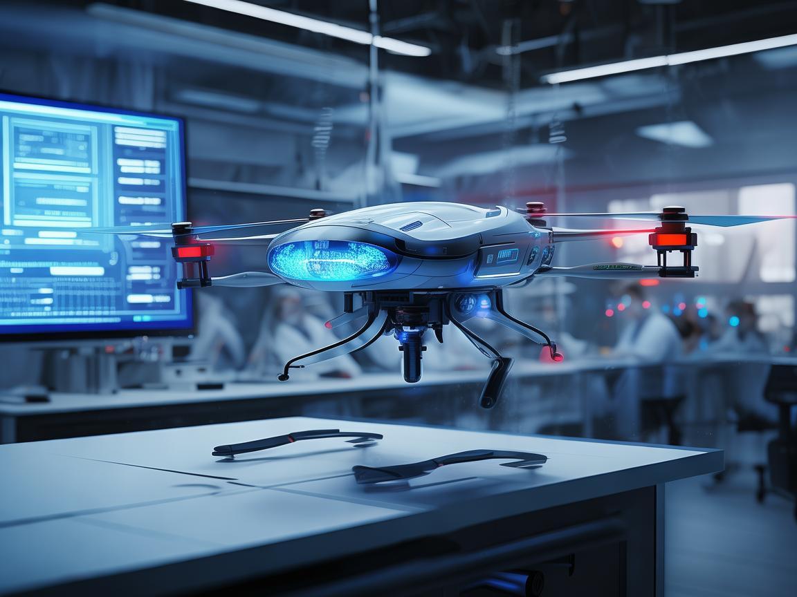 无人机飞控体系助力支气管肺炎研究