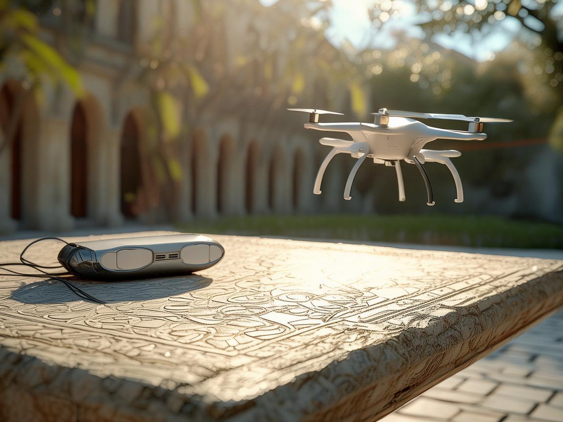 庭院石桌与无人机飞控体系的奇妙关联 庭院石桌与无人机飞控体系的奇妙关联