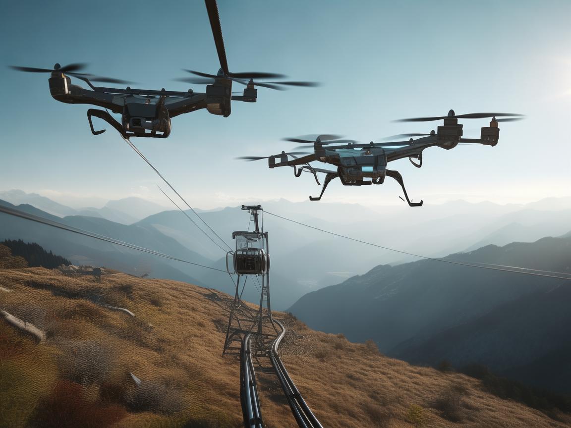 无人机飞控体系助力缆车智能升级