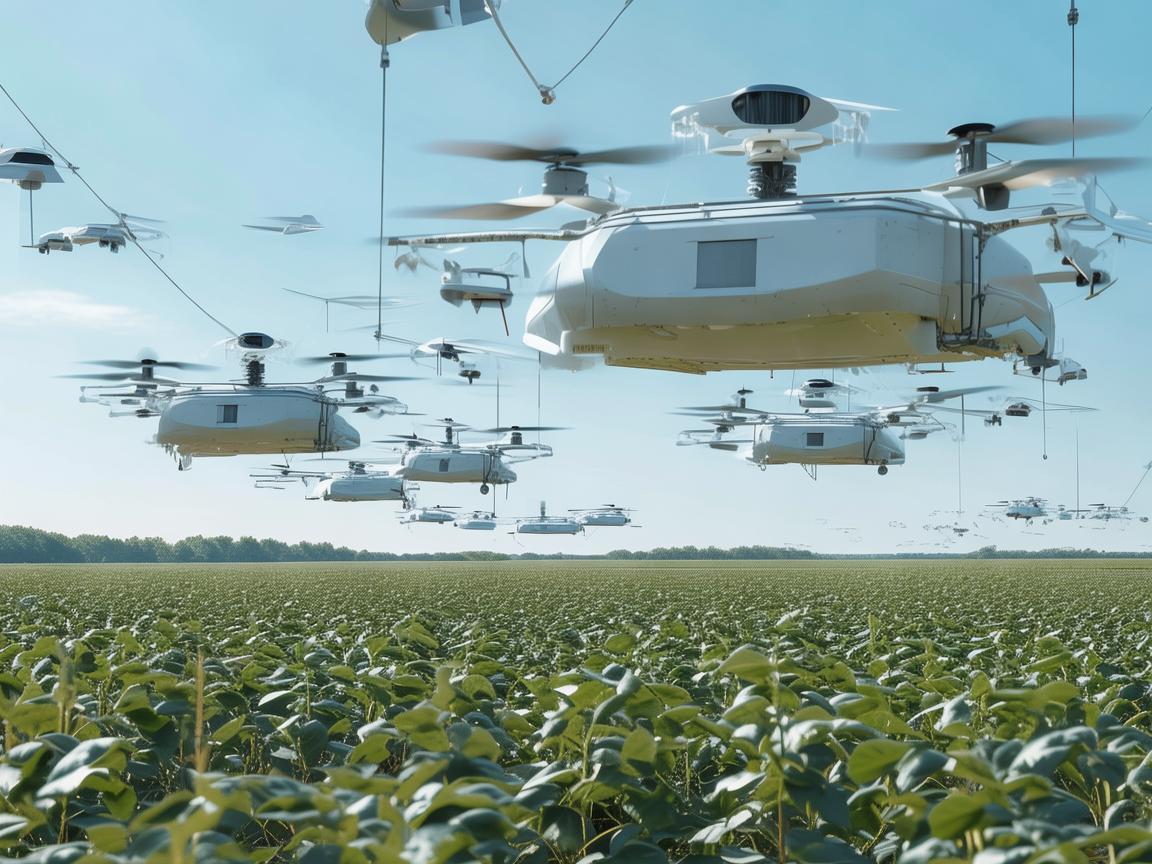 棉麻产业中的无人机飞控体系探秘