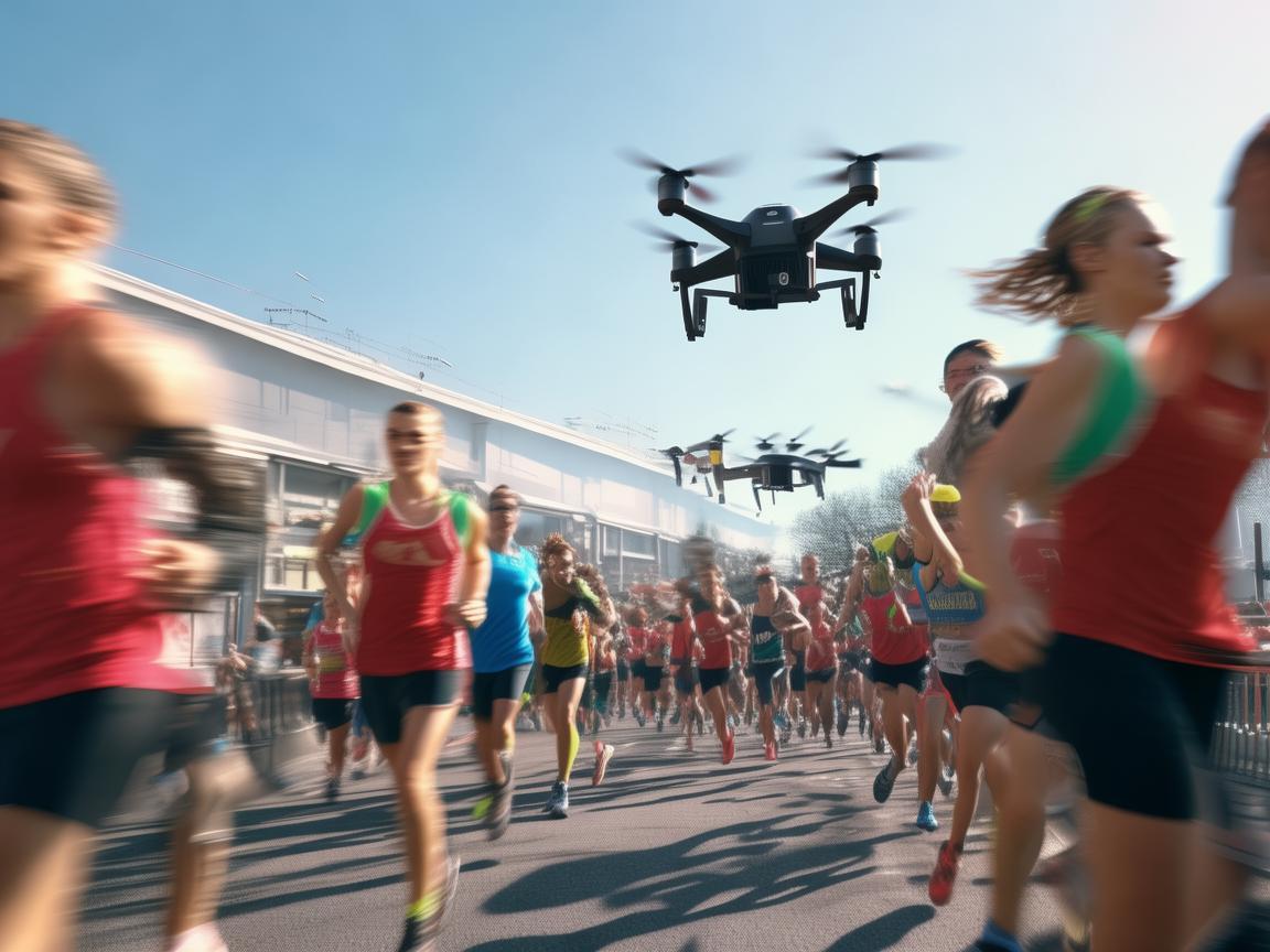 无人机飞控体系助力马拉松赛事新体验
