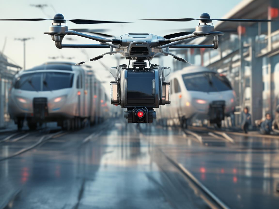 无人机飞控体系助力轻轨车辆段运维