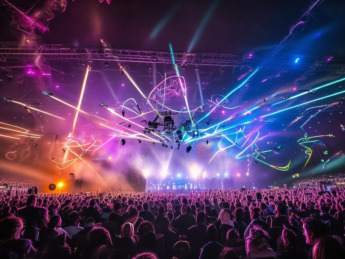 无人机飞控体系助力演唱会视觉盛宴