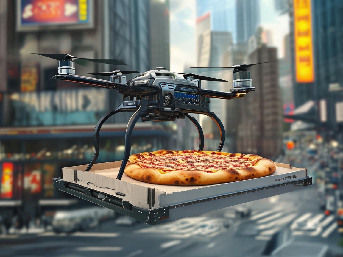 无人机飞控体系，精准配送披萨新力量